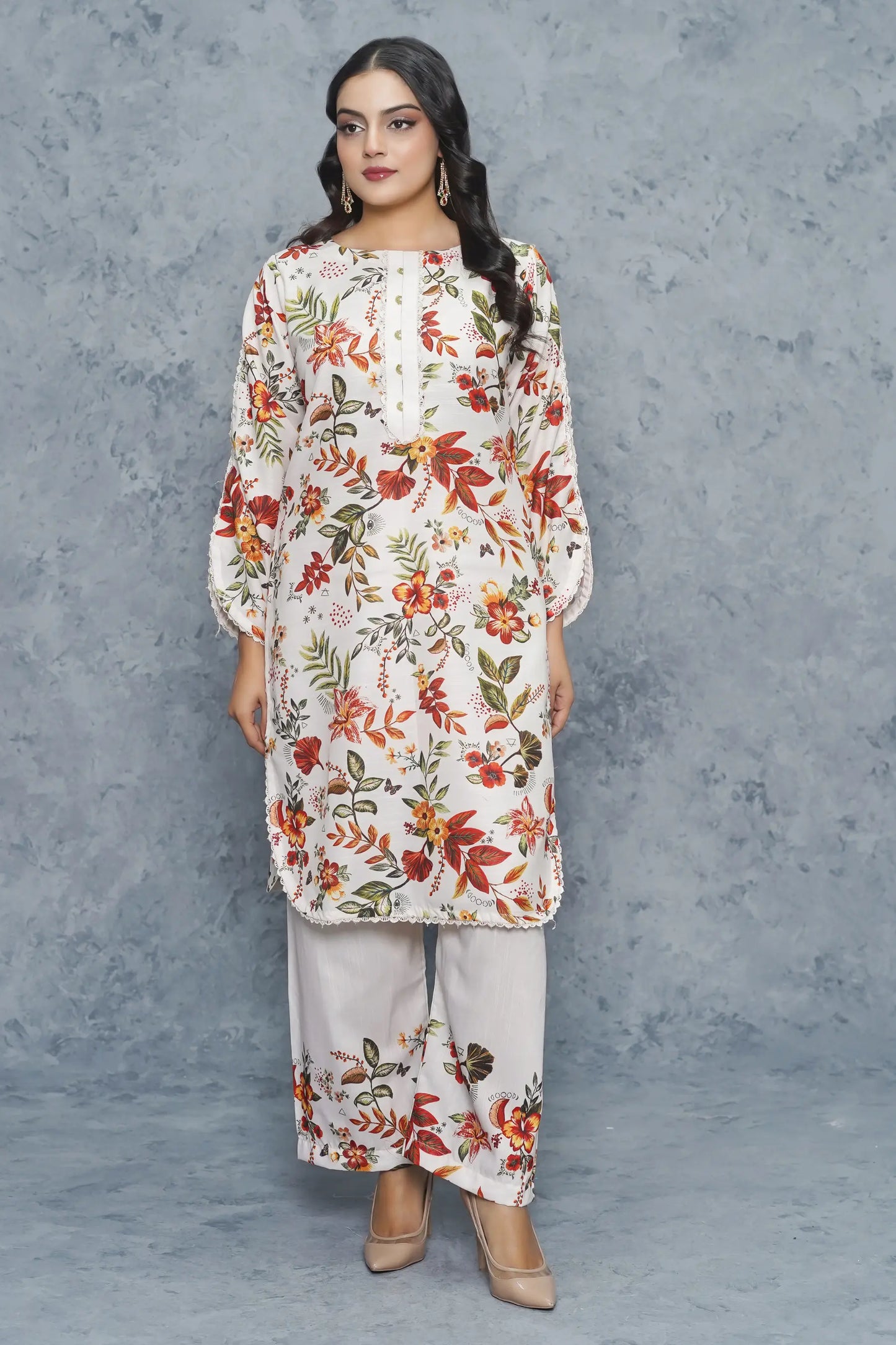 Aleez 2 Piece Khaddar Suit pret collection