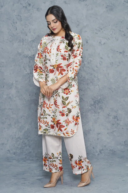 Aleez 2 Piece Khaddar Suit stitched set