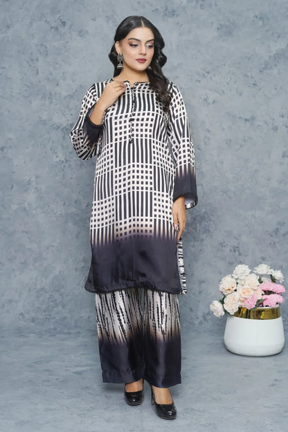 Alizeh 2 Piece Silk Dress pret collection