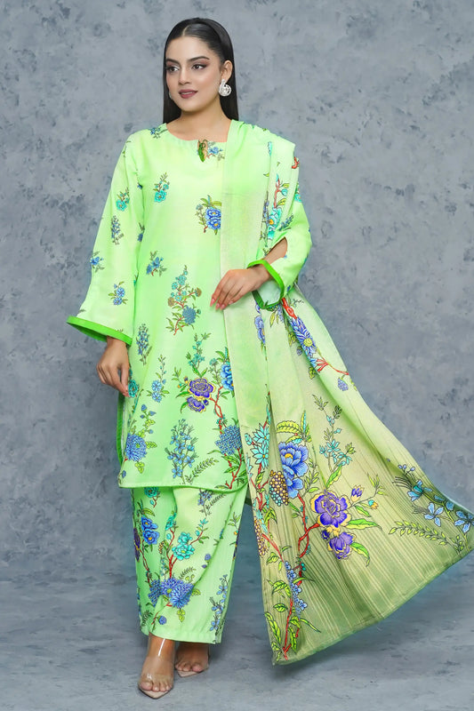 Janan 3 Piece Khaddar Suit new 2026 collection