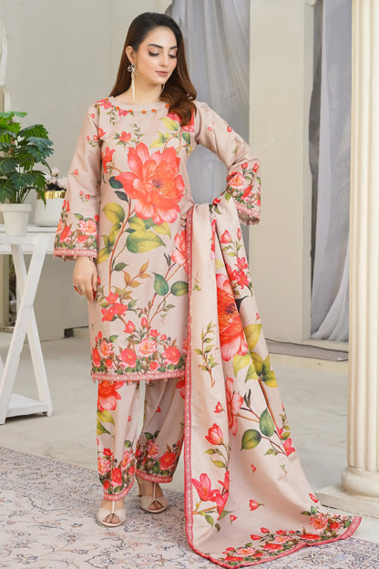 Jazmin 3 Piece Stitched Suit ready to wear