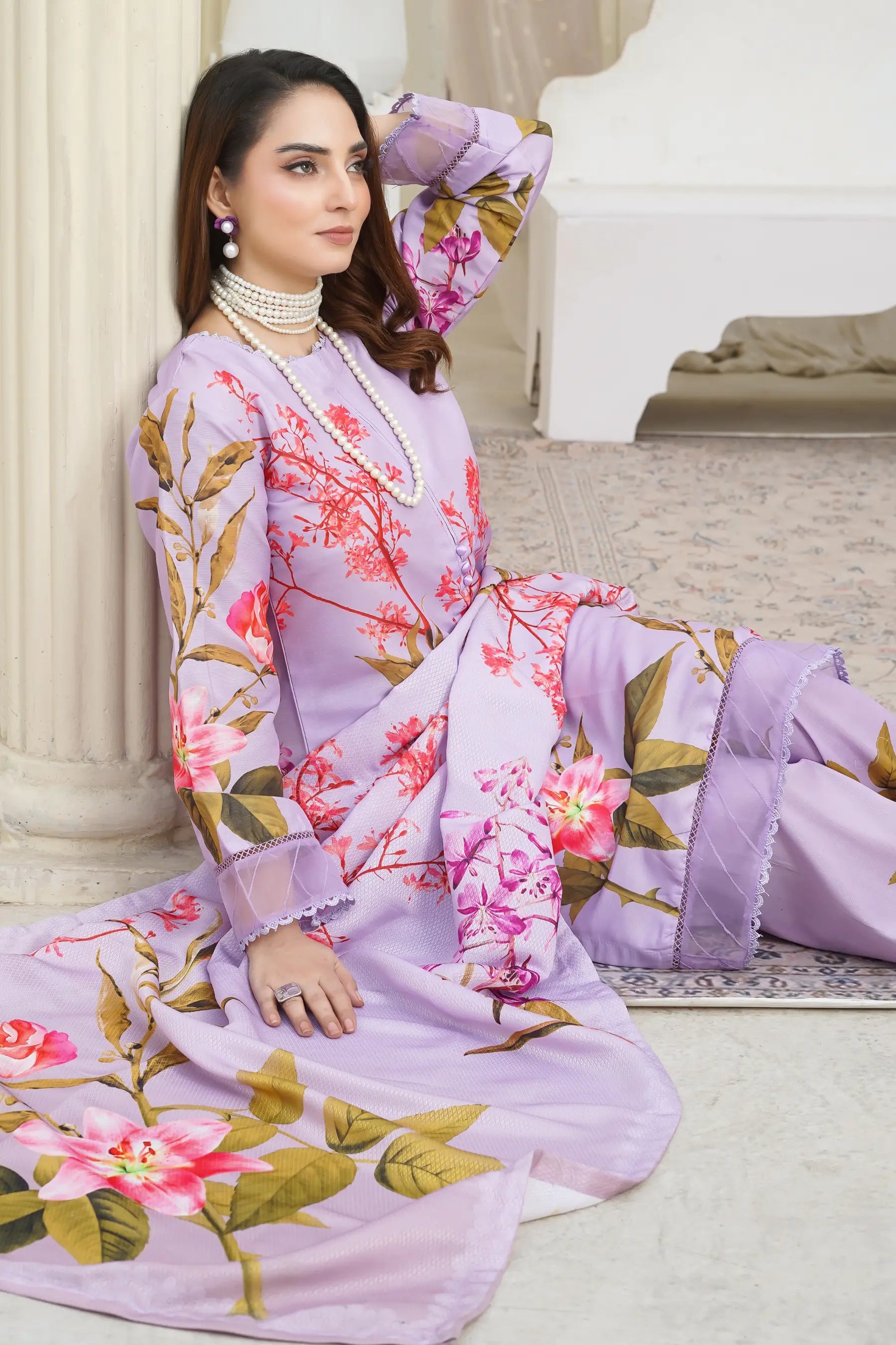 Nishat 3 Piece Stitched Suit collection