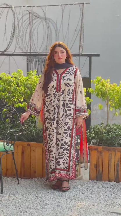 Vintage 2Piece Kaftan