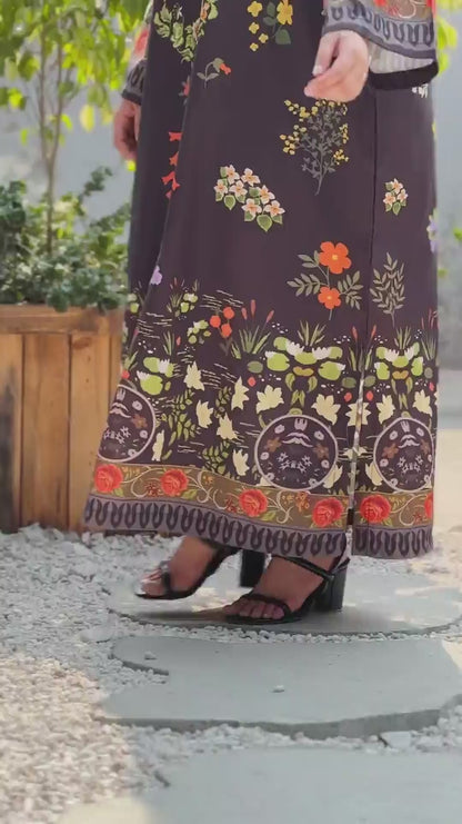Noir Summer Kaftan