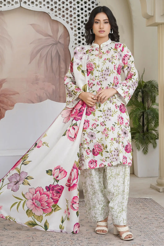 Sapphire 3 Piece Stitched Suit winter collection 2026
