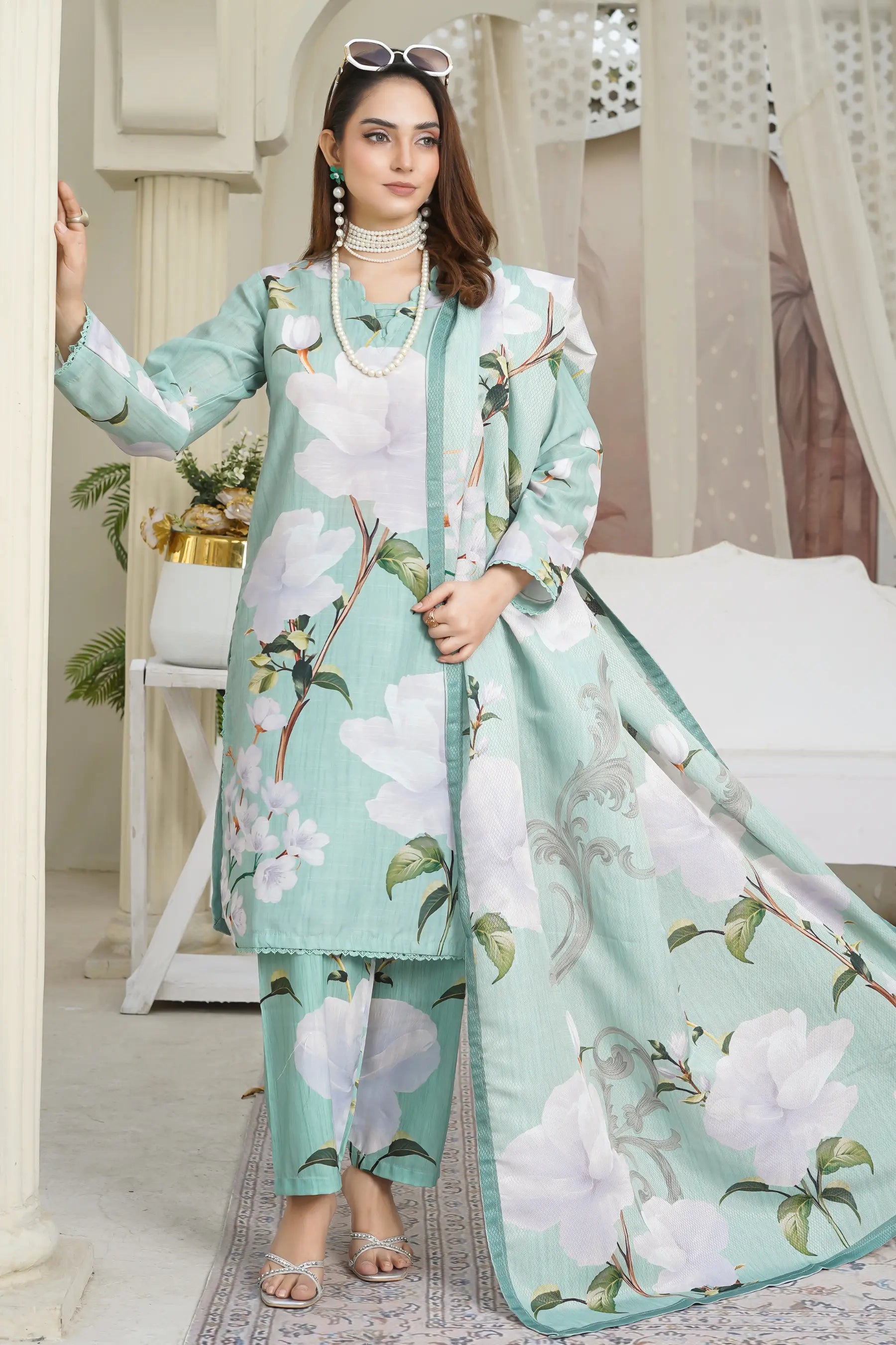 Saya 3 Piece Khaddar Suit pret collection