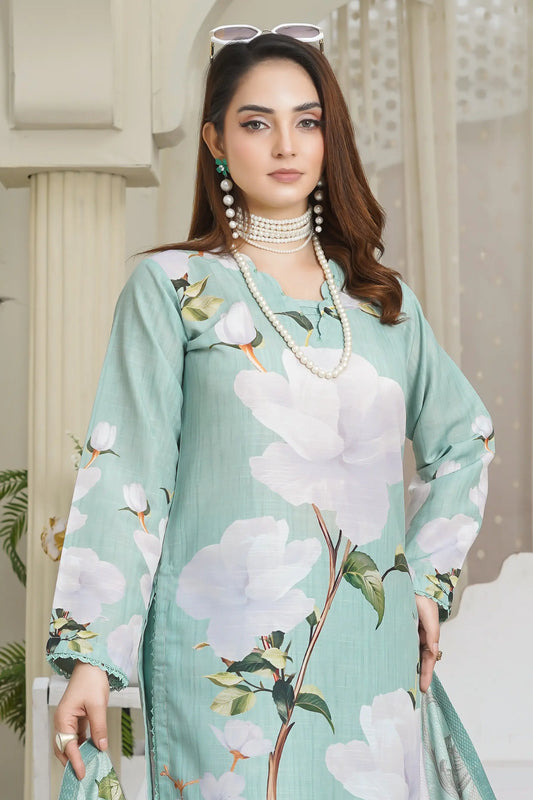 Saya 3 Piece Khaddar Suit winter sale 2026