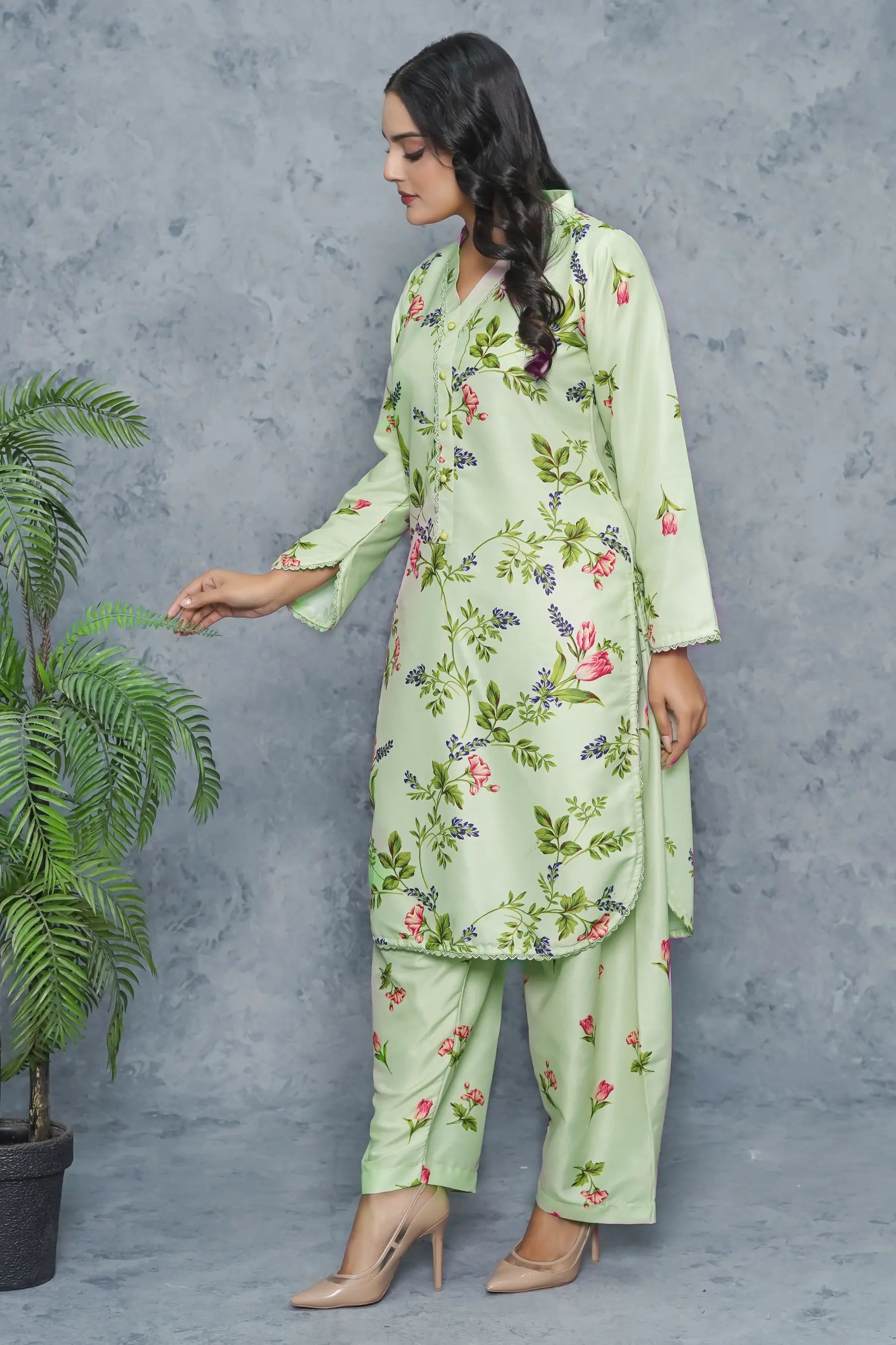 Zeen 2 Piece Suit digital print design