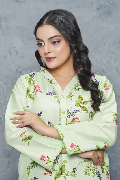 Zeen 2 Piece Suit shirt detail view